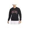 Jordan Sudadera de Manga Larga con Cuello Redondo y Estampado de Alfabeto para Hombre Tops Negro DV1576-010