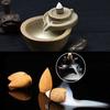 50Pcs Incense Smoke Cones Cones Bullet Buddhism Backflow Tower Burner Holder