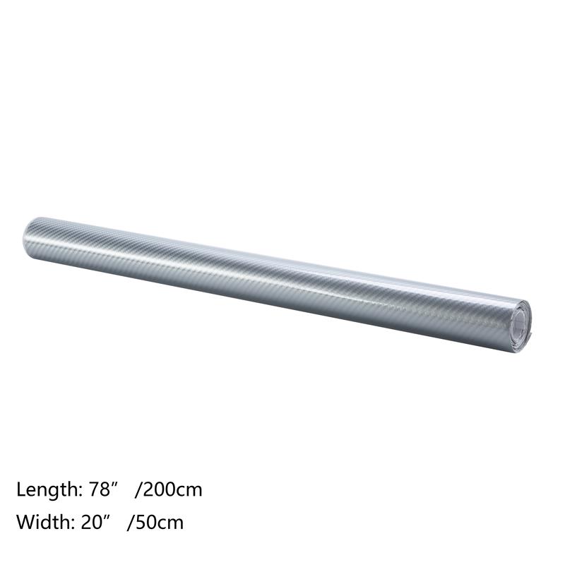 50*200cm 5D High Gloss Carbon Fiber Film 3D Texture Auto Car Truck Interior DIY Decoration Sticker Car Styling Accessories