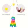 Lovely Suspended Kitten Toy With Chirping Mechanism Soft Fabric Tentacles Design Kitten Entertainment