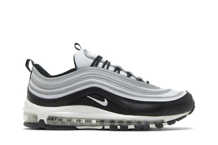 Men's Sneakers Nike Air Max 97 Black Metallic Silver Black/Reflect Silver/Metallic Silver/White