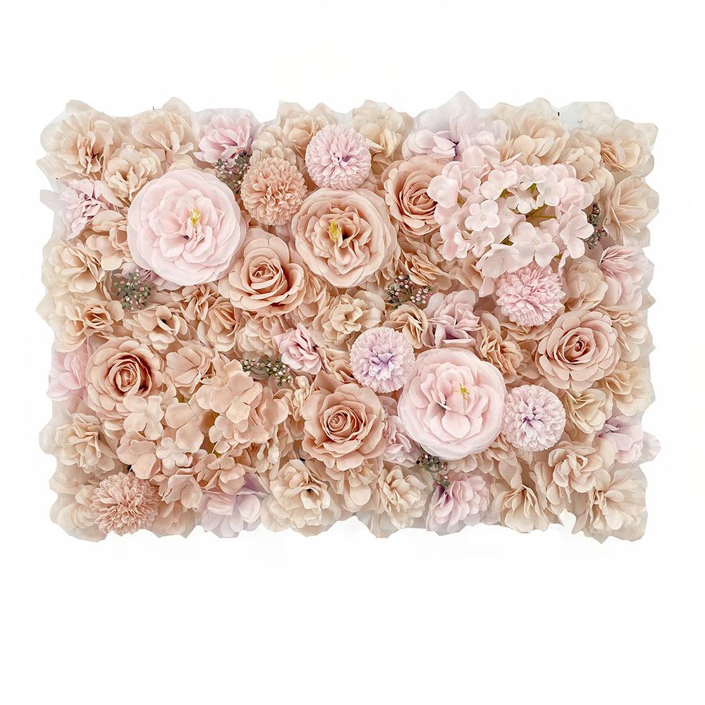 Hochzeitssimulation Blumenwand Hintergrund Wanddekoration, Simulationsblumenreihe Einkaufszentrum Fensterdekoration, Pfingstrose Hortensie Rose Wand