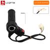 Manopola Acceleratore con Pulsanti Spinta Alta/Media/Bassa Velocità e Pulsanti Avanti/Indietro per Manopola Acceleratore Ebike, E-Scooter