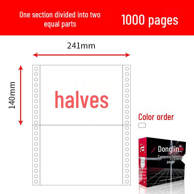 Multi-Part Pinfeed Computer Print Paper: 1-5 Parts, 241 Voucher Listings