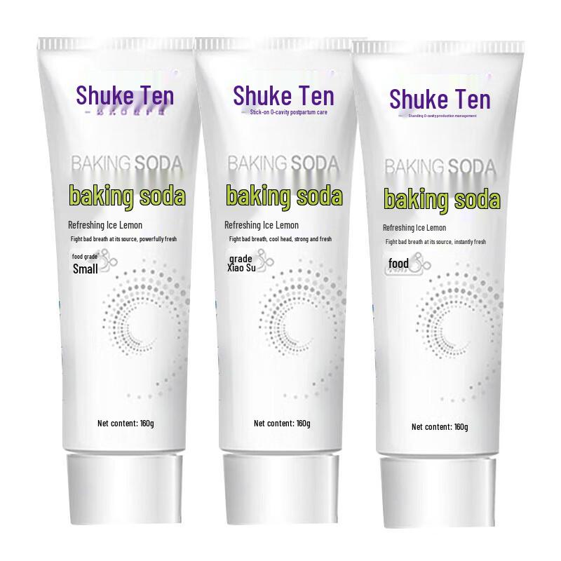 Зубная паста Shuke Ледяной Лимон Пищевая Сода 3 шт.