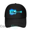 Blue Gradient Tree Mirror Art Home Decor Mesh Baseball Cap Hip Hop