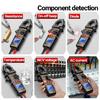 Multifunction Digital Clamp Multimeter Laboratory Research Instrument ABS for Diverse Electrical Parameters Detection