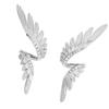Stylish Wings Women Earrings Unique Asymmetrical Earrings Wedding Earrings Pendant Earrings Present for Woman Girls