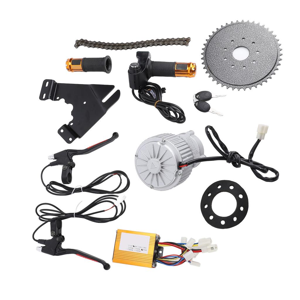 MY1018 24V 450W Electric Scooter Motor Controller DIY Scooter Drive Speed Control Conversion Kit for Electric Cycles