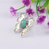 Butterfly Ring, 925 Sterling Silver Ring, Kingman Turquoise Handmade Ring, Gemstone Ring, Birthday Ring, Native American Ring