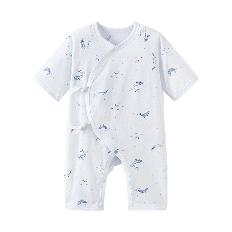 

Летний хлопковый комбинезон Babylove для новорожденных 59