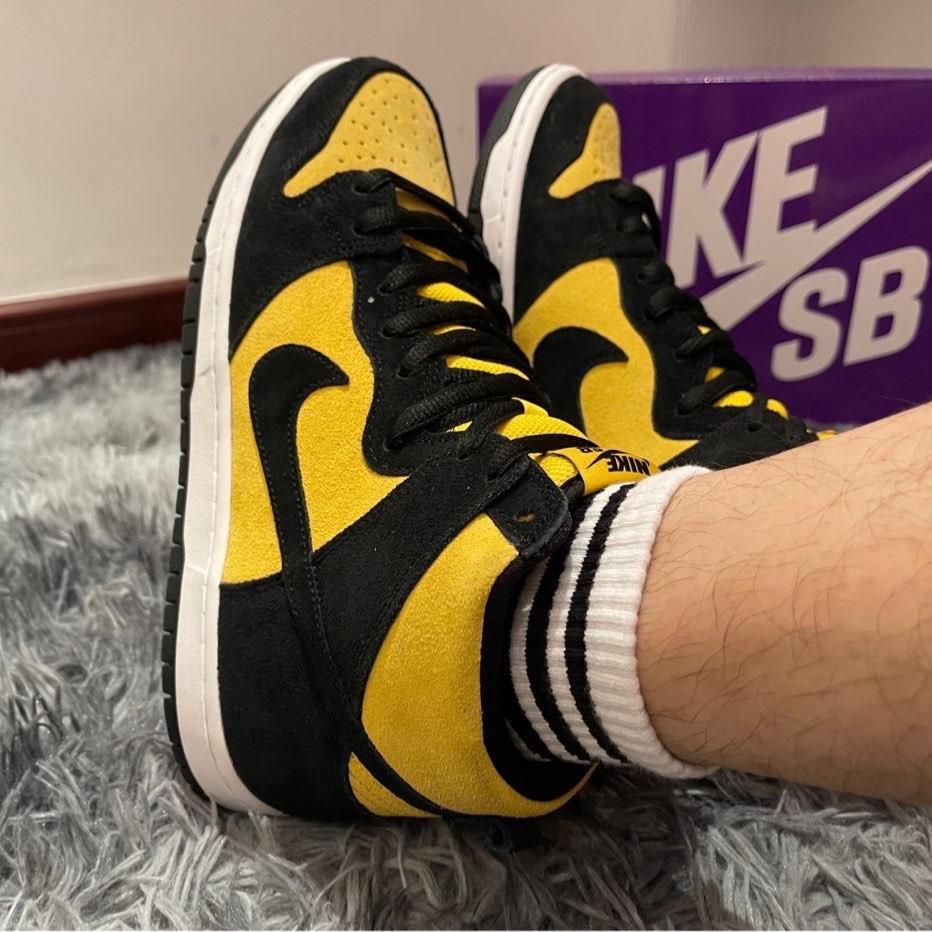 Nike SB Dunk High Black/Varsity Maize DB1640-001