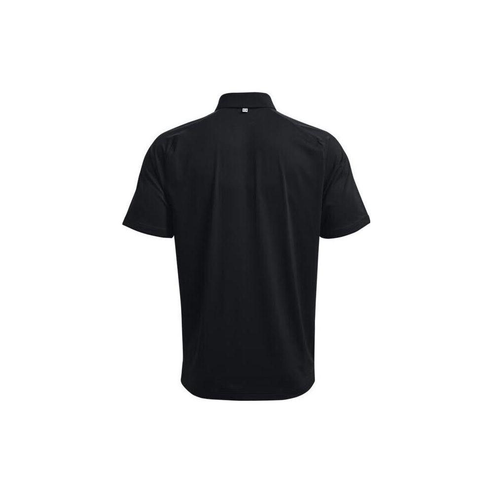 Under Armour Iso-Chill Solid Golf Polo Shirt Men Tops Black 1370090-001