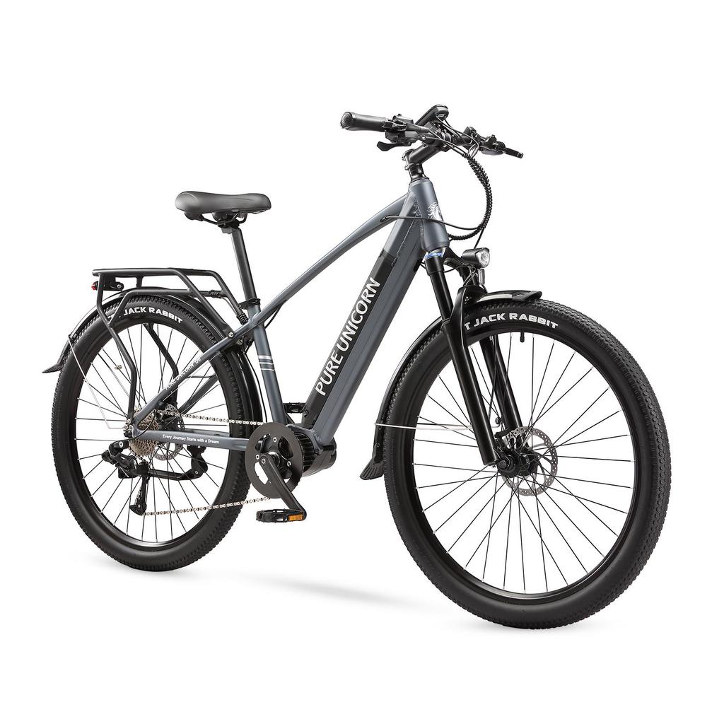 Elektrisk pendlarcykel PURE UNICORN U6 500W Mittmonterad Motor 48V14AH