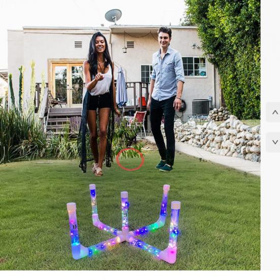 Niaviben Education Games For Kids With Led Lights Outdoor Yard Game