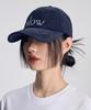 SLOW RECORD HOUSE Slow Corduroy Ball Cap_Navy