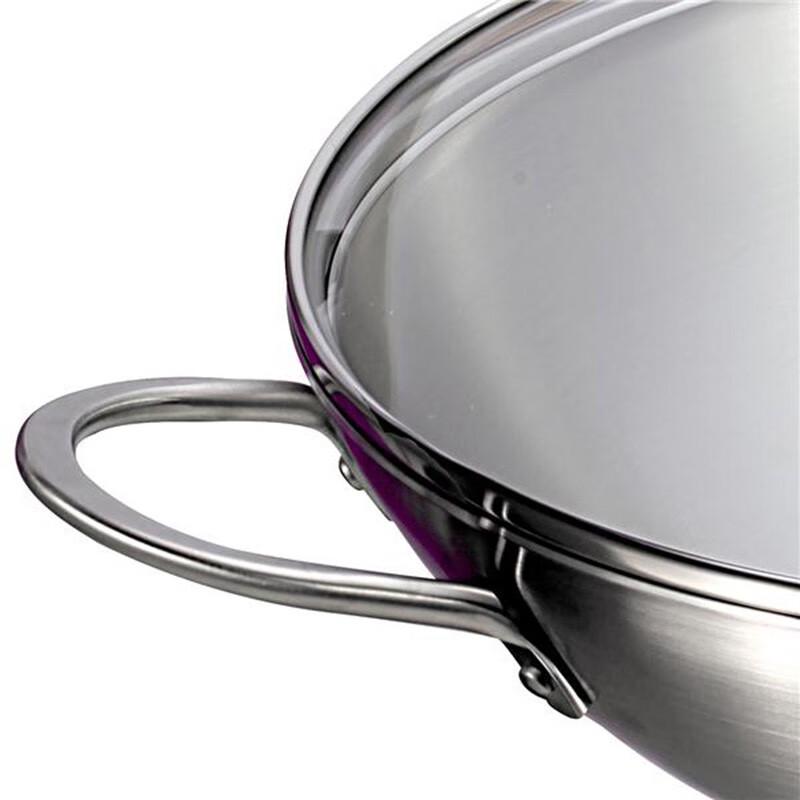 ZWILLING TWIN Nova III 30cm Stainless Steel Wok