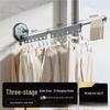 Folding Balcony Suction Cup Clothes Drying Rack