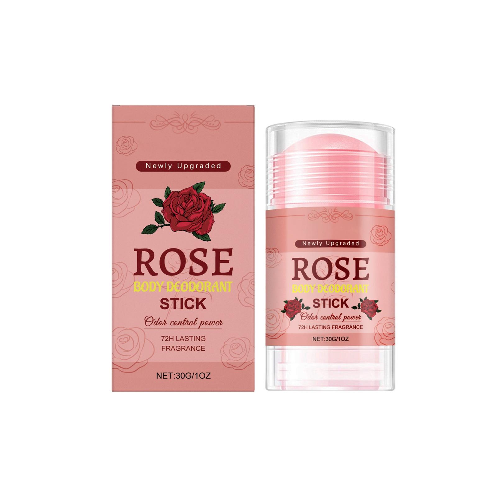 

Средство для ухода за телом с ароматом розы, натуральное, для уменьшения запаха пота в подмышках, портативное, свежее и привлекательное, с нежными ингредиентами. розовый