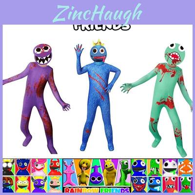 Kolorowy Kostium Cosplay Roblox Rainbow Friends Kombinezon Dla Dzieci I Dorosłych