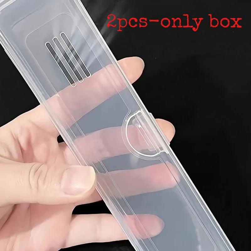 Transparent Toothbrush Storage Box Convenient Travel Toothbrush Holder Portable Toothbrush Case Toothbrush Travel Case