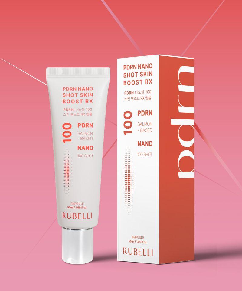Rubelli PDRN Nano Shot 100 Skin Boost RX Ampoule