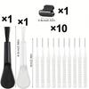 Handy-Ladeanschluss Staubschutzstopfen mit Reinigungsbürste für iPhone 11 11 11 16 17 Pro Max Samsung Xiaomi Typ C Reiniger-Set