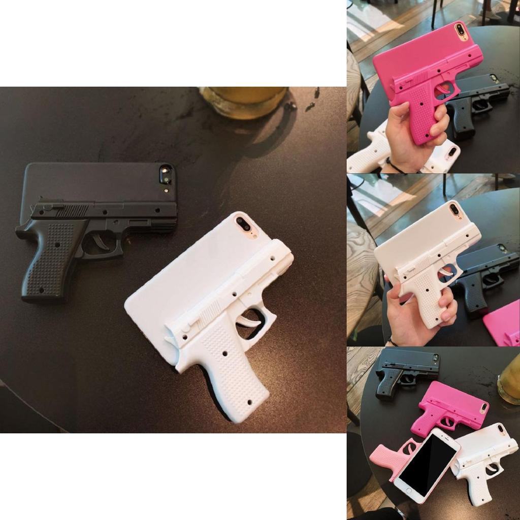 Neue spezielle einzigartige coole 3D-Pistolenform-Pistolenhülle für iPhone 7 Plus mit hochwertigen Materialien
