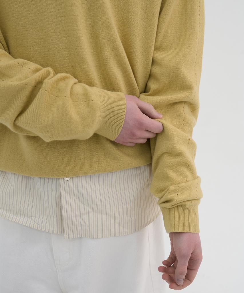 KNOUUN Essential Collar Knit (Mustard)