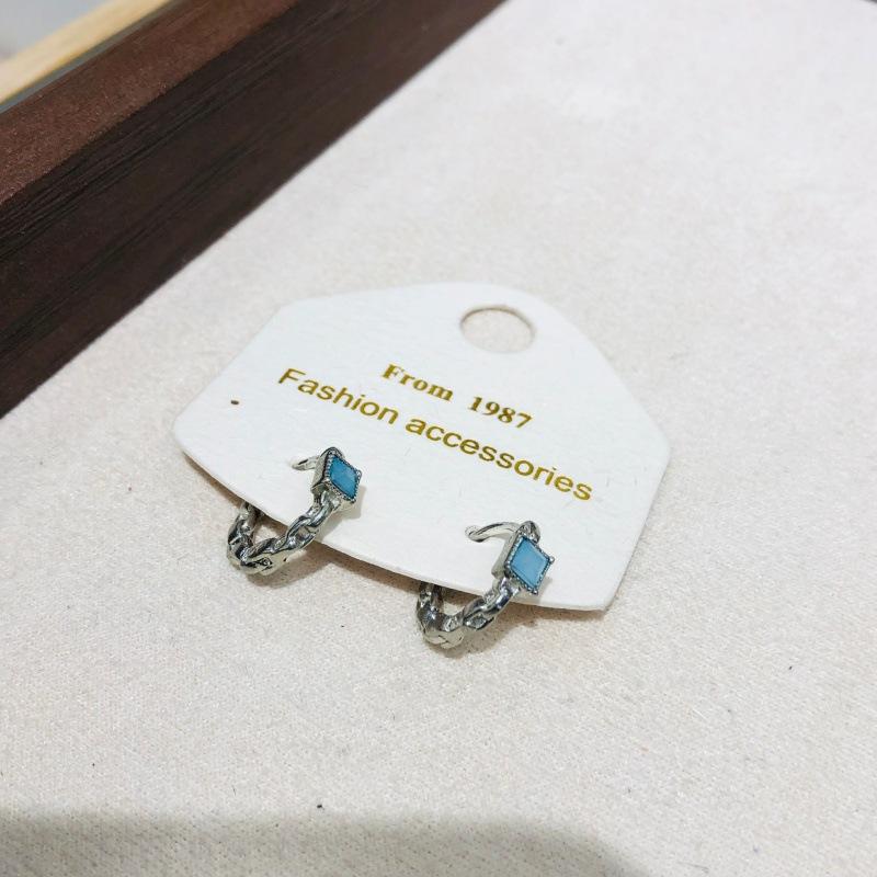 Korean Pearl Earrings for Women, Retro French Style, High-End, Light Luxury,Earrings, Autum