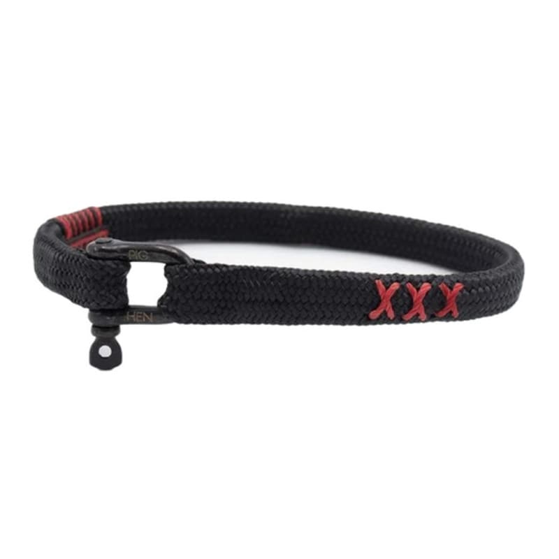 

PIG & HEN Жорстокий Великий Браслет XXX - Чорний X Чорний M