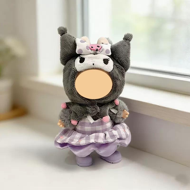 [Cloth Only] Fashionable Clothes Set for Plush Doll , Cute Cartoon Suit(Polyester/Cotton).