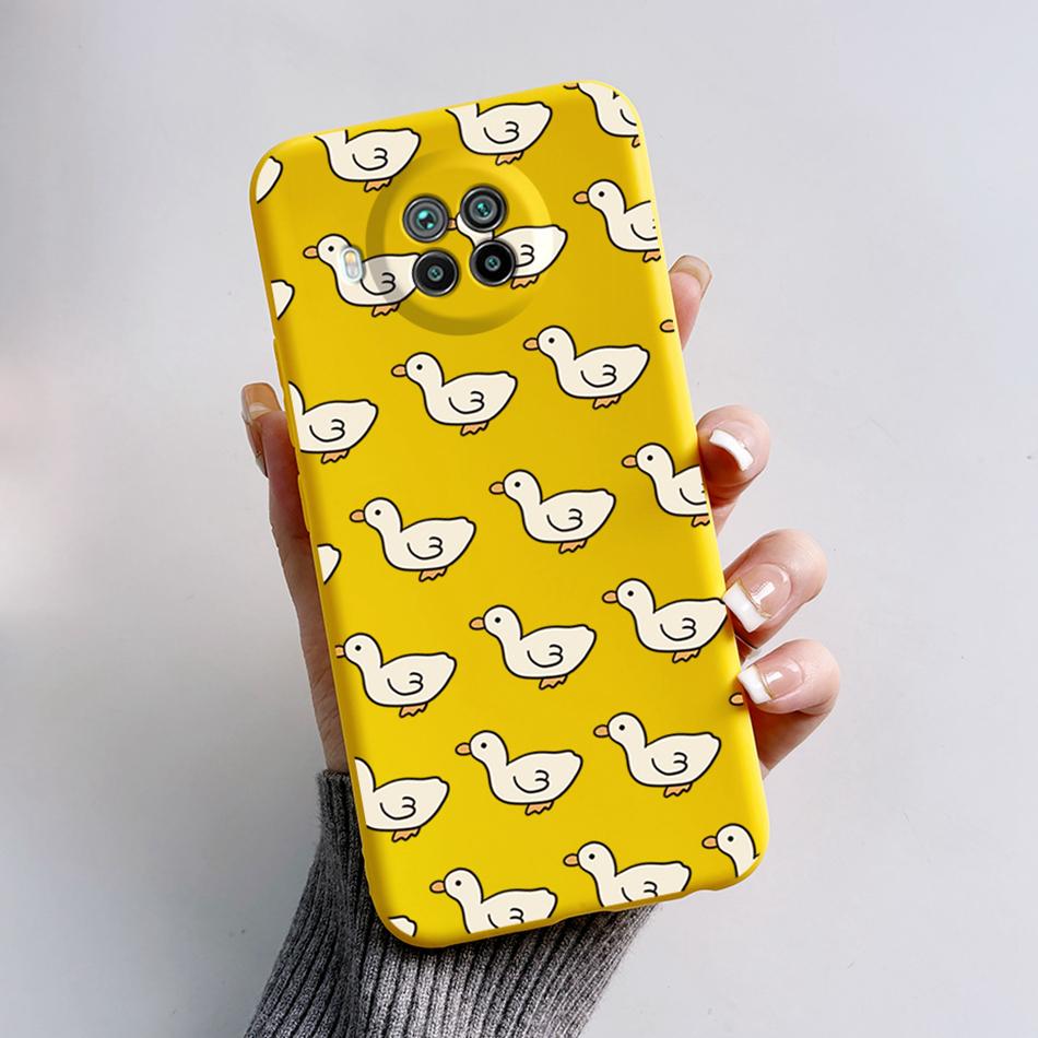 For Xiaomi Mi 10T Lite Case Cute Cat Cartoon Bear Frog Soft Silicone Back Cover For Xiaomi Mi10T 10 T Lite 5G Bumper Phone Case