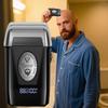 Hatteker Electric Repeating Shaver for Men Magnetic Motor Beard Trimmer USB Rechargeable Professional Grooming Tool HT-386