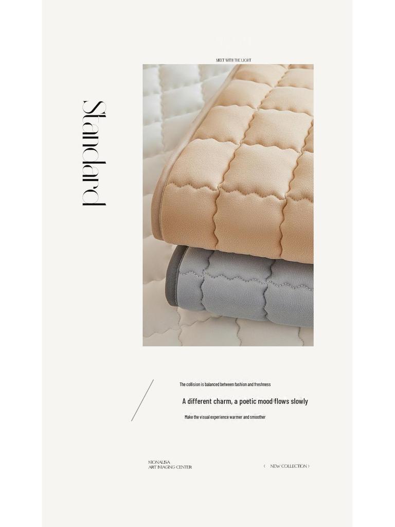 Premium Waterproof Quilted Mattress Protector for Moms & Babies – Dustproof Cover