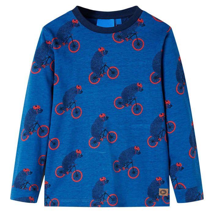 Children's Long-sleeved Pajamas Petrol 5 Sizes Available