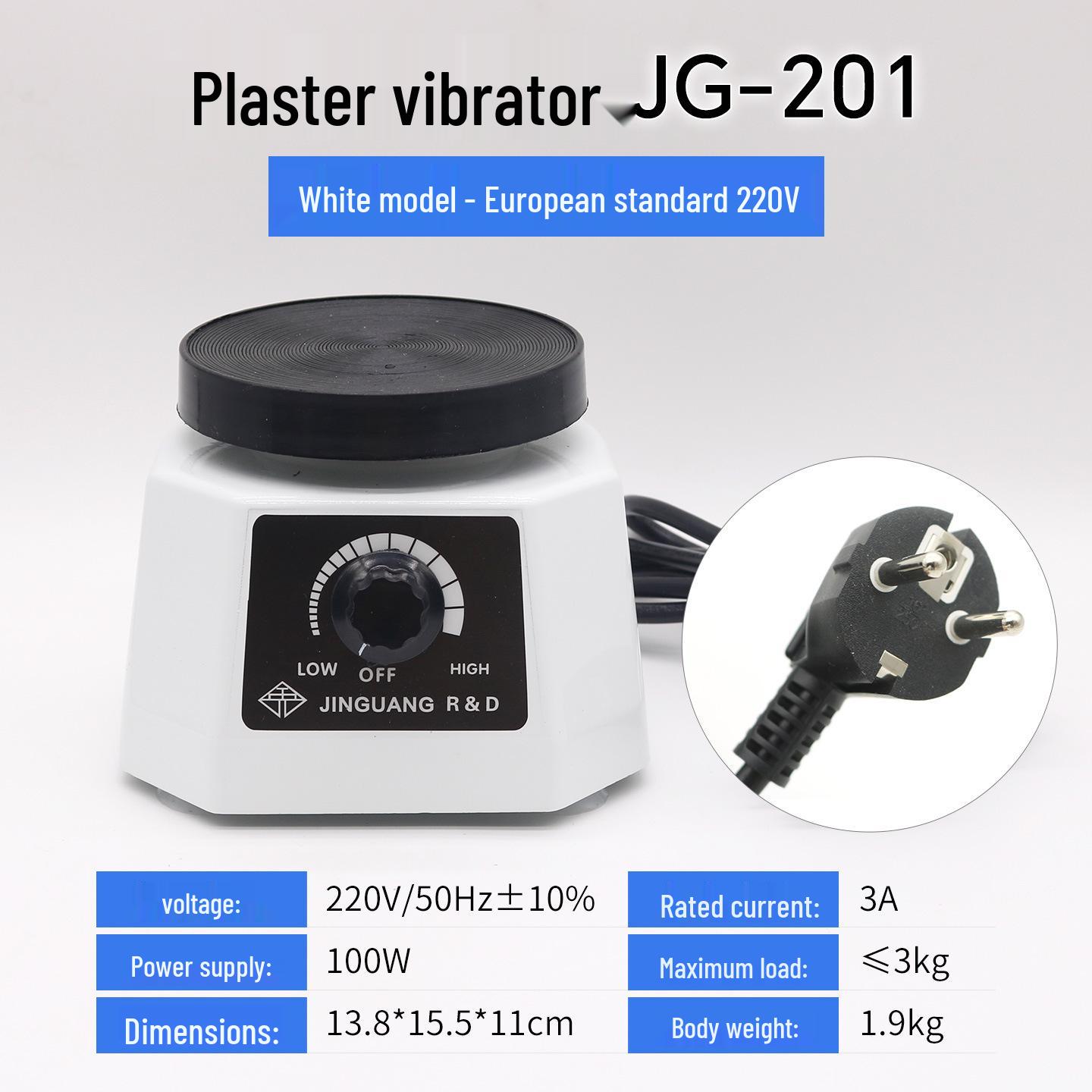 

Dental Technician Round Disc Plaster Vibrating Machine - Gold Light Model