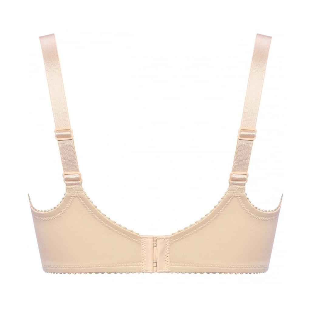 Triumph Raku Soft 6040 Wireless 00NZ Size C80 Bra, (Beige),