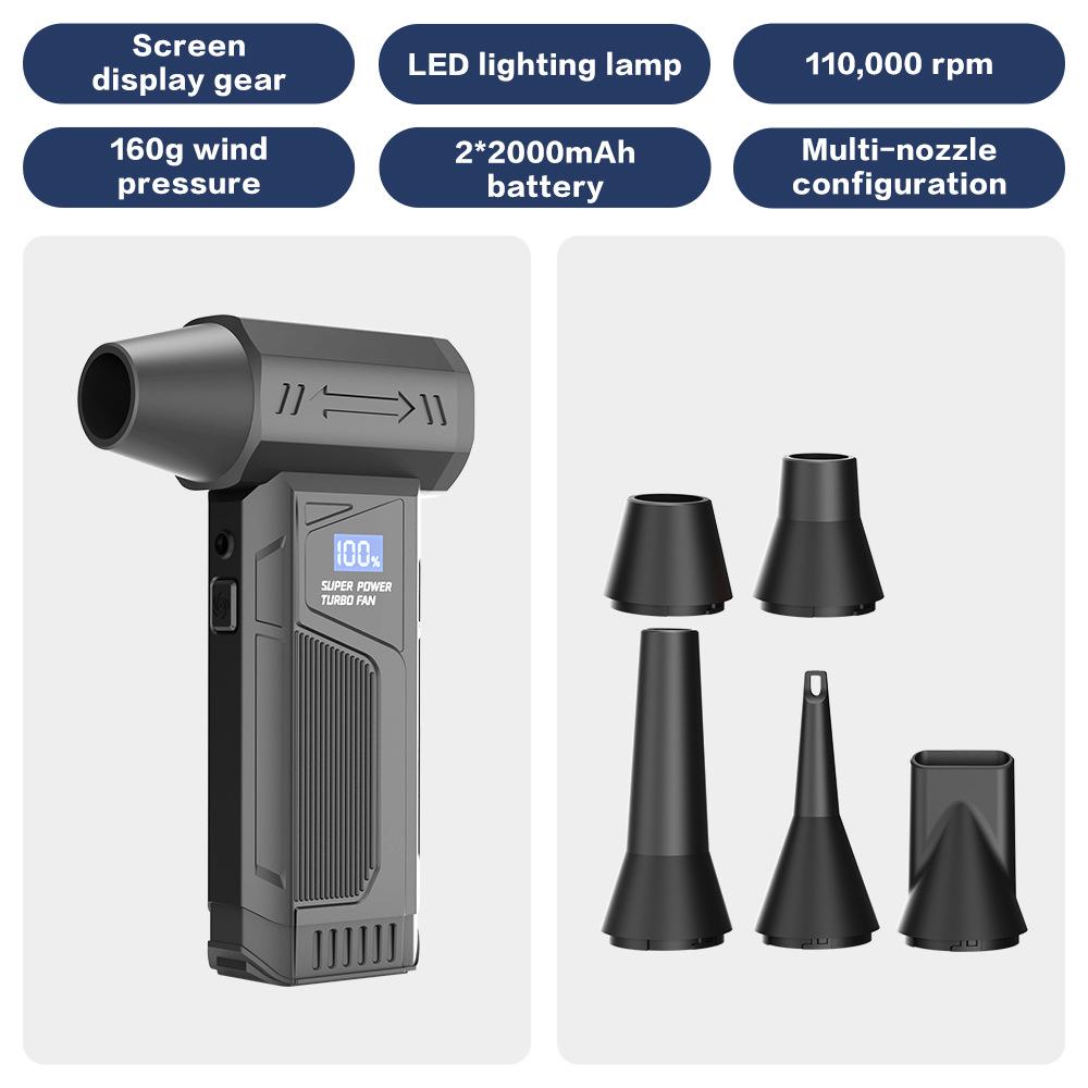 High-Speed Brushless Portable Outdoor Handheld Wireless Dryer & Dust Blower