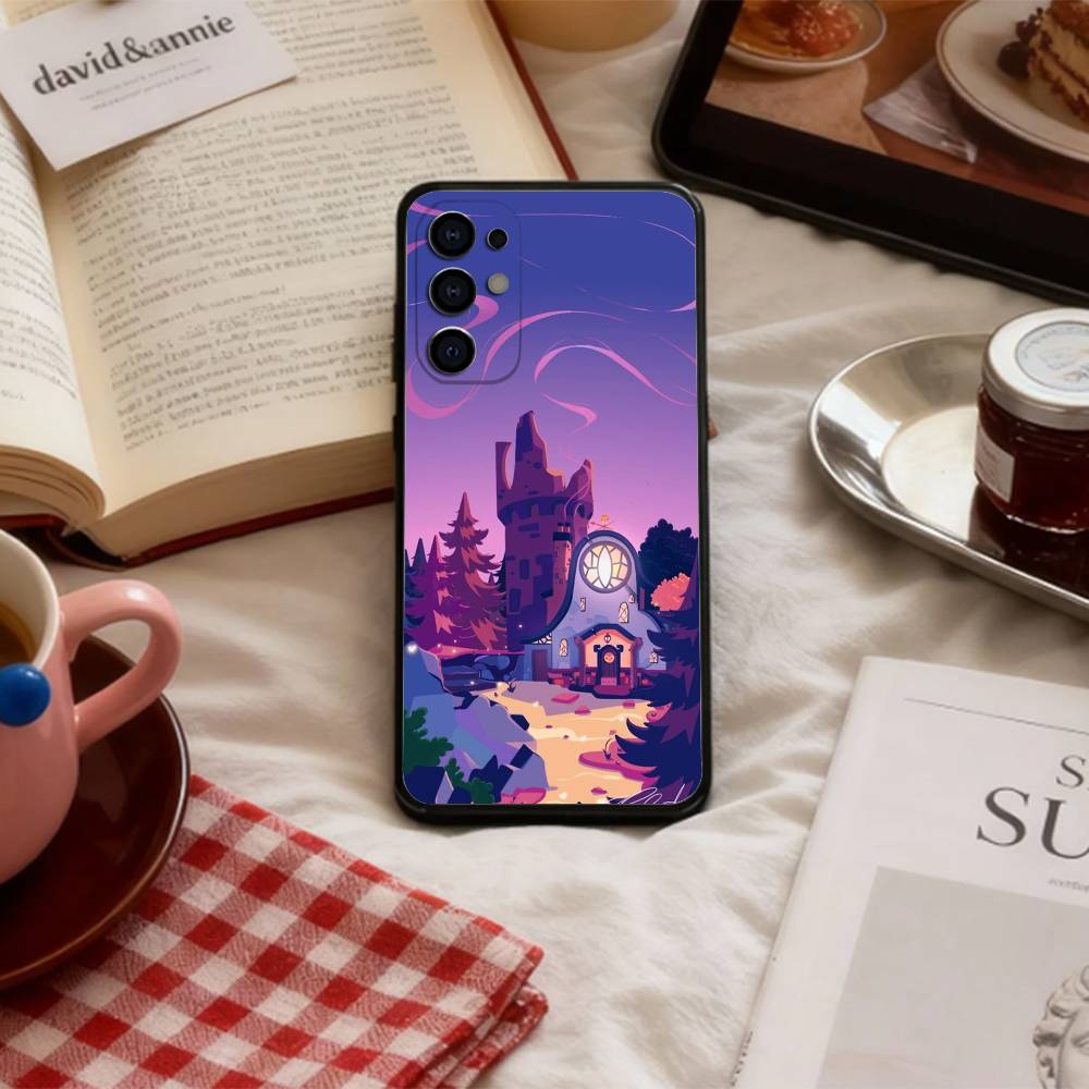 

Luz and King The Owl House Phone Case For Samsung S 25,24,23,22,30,21,10,9,Ultra,Plus,Lite,FE,4,5 G Soft Black Case Samsung S25