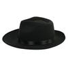 Costume Hat  Fedoras Hat Musical Festival Hat Adult Winter Autumn Party Hat Unisex Headwear Stage Show Bowlers Hat