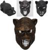 Marvel Captain America Civil War Black Panther Resin Mask Cosplay Costume For Halloween Party