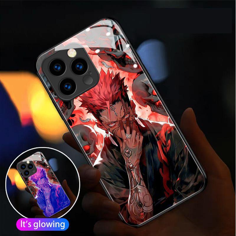 Applicable To Apple Mobile Phone Case Men's and Women's Glass Animation New Models