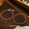 Cui Yan S925 Sterling Silver Korean-Style Zodiac Red Rope Bracelet for Women - Light Luxury, Simple Design, Hot-Selling Hand Jewelry.