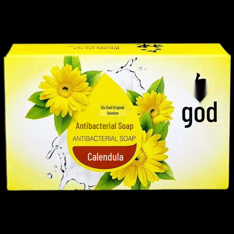 Six God Calendula Antibacterial Soap