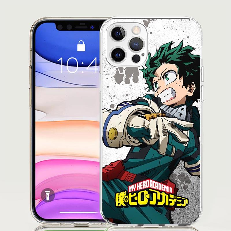 Midoriya Izuku Deku MHA My Hero Phone Case For iPhone 17 Air 16 15 Plus 11 14 Pro Max 13 Mini 12 7 8 + SE Pattern Art Customized