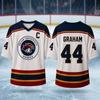Off Campus Briar University Hawks Jersey Shirt  44 Hockey Shirt Summer Sports Men's T-Shirt Tee Y2k Woman