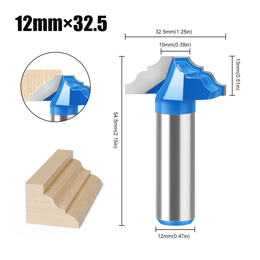 

Double Corner Sensitive Knife Line Knife Armrest Knife Engraving Machine Tool Cabinet Door Panel Knife Line Knife Lace Knife Cabinet Double Corner Knife 12 * 32.5 (3015-5013)