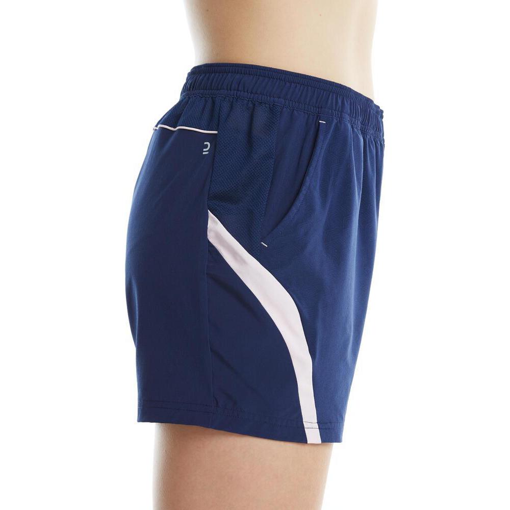 DECATHLON 560 Elasticated Casual Shorts Women's Navy