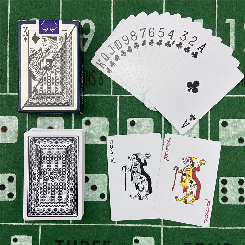 1 Deck Waterproof PVC Playing Cards – Durable Plastic Poker Cards for Texas Hold'em, Baccarat, Rummy, Casino & Home Games